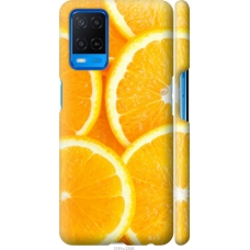 Чохол на Oppo A54 Часточки апельсину 3181m-2306