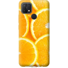 Чохол на Oppo A15s Часточки апельсину 3181u-2527