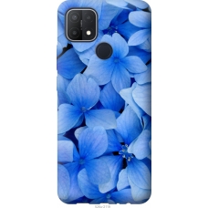 Чохол на Oppo A15 Сині квіти 526u-2119