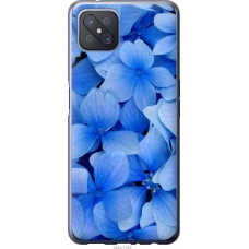 Чохол на Oppo A92S Сині квіти 526u-1926