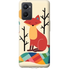 Чохол на Oppo A96 Rainbow fox 4010u-2598
