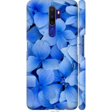 Чохол на Oppo A5 2020 Сині квіти 526m-1888
