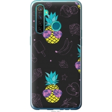 Чохол на Realme 5 Pro Summer ananas 4695u-1861