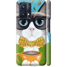 Чохол на Realme 9 Cat Coffee 4053m-2866
