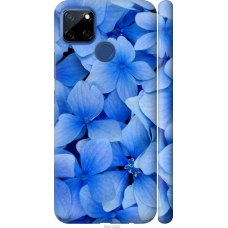 Чохол на Realme 7i Сині квіти 526m-2486