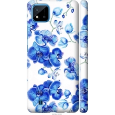 Чохол на Realme C11 2021 Блакитні орхідеї 4406m-2485