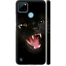 Чохол на Realme C21Y Чорна кішка 932m-2472