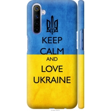 Чохол на Realme 6 Keep calm and love Ukraine v2 1114m-1913