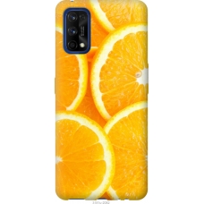 Чохол на Realme 7 Pro Часточки апельсину 3181u-2082