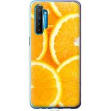 Чохол на Realme XT Часточки апельсину 3181u-1868