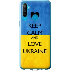 Чохол на Realme C3 Keep calm and love Ukraine 883u-1889