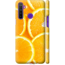 Чохол на Realme 5 Часточки апельсину 3181m-1862