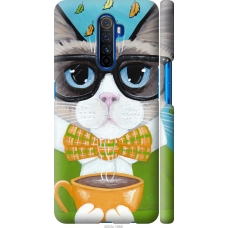 Чохол на Realme X2 Pro Cat Coffee 4053m-1866