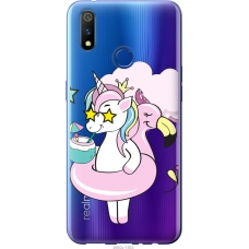 Чохол на Realme X Lite Crown Unicorn 4660u-2030