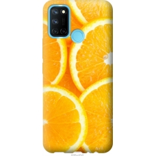 Чохол на Realme C17 Часточки апельсину 3181u-2121