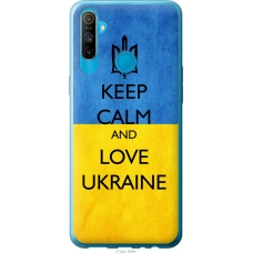 Чохол на Realme C3 Keep calm and love Ukraine v2 1114u-1889