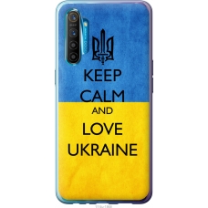 Чохол на Realme XT Keep calm and love Ukraine v2 1114u-1868
