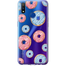 Чохол на Realme X Lite Donuts 4422u-2030
