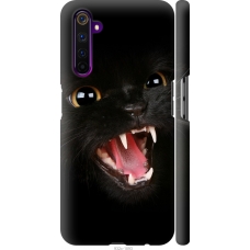 Чохол на Realme 6 Pro Чорна кішка 932m-1893