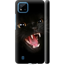 Чохол на Realme C20A Чорна кішка 932m-2416