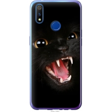Чохол на Realme X Lite Чорна кішка 932u-2030