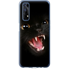 Чохол на Realme 7 Чорна кішка 932u-2081