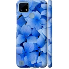 Чохол на Realme C21 Сині квіти 526m-2321
