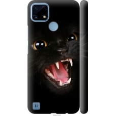 Чохол на Realme C21 Чорна кішка 932m-2321