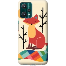 Чохол на Realme 9 Pro Rainbow fox 4010u-2595