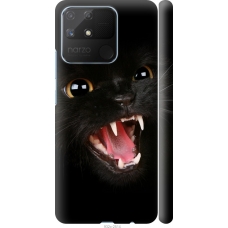 Чохол на Realme Narzo 50A Чорна кішка 932m-2514