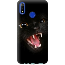 Чохол на Realme 3 Чорна кішка 932u-1869