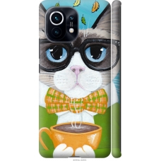 Чохол на Xiaomi Mi 11 Cat Coffee 4053m-2253
