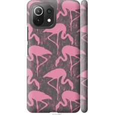 Чохол на Xiaomi Mi 11 Lite Vintage-Flamingos 4171m-2281