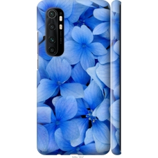 Чохол на Xiaomi Mi Note 10 Lite Сині квіти 526m-1937