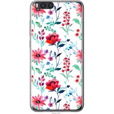 Чохол на Xiaomi Mi Note 3 Flowers 2 4394u-978