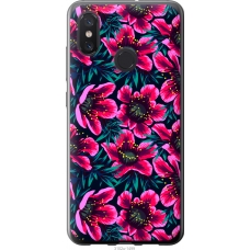 Чохол на Xiaomi Mi8 Яскраві квіти 3102u-1499