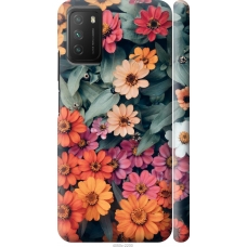 Чохол на Xiaomi Poco M3 Beauty flowers 4050m-2200