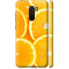 Чохол на Xiaomi Pocophone F1 Часточки апельсину 3181m-1556