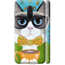 Чохол на Xiaomi Pocophone F1 Cat Coffee 4053m-1556