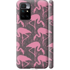 Чохол на Xiaomi Redmi 10 Vintage-Flamingos 4171m-2488