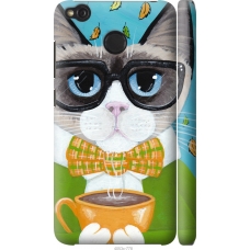 Чохол на Xiaomi Redmi 4X Cat Coffee 4053m-778