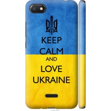 Чохол на Xiaomi Redmi 6A Keep calm and love Ukraine v2 1114m-1531