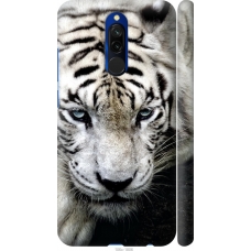 Чохол на Xiaomi Redmi 8 Сумний білий тигр 106m-1806