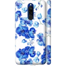 Чохол на Xiaomi Redmi 8 Блакитні орхідеї 4406m-1806