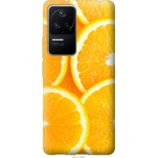 Чохол на Xiaomi Redmi K40S Часточки апельсину 3181u-2582