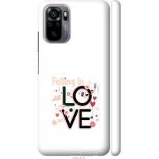 Чохол на Xiaomi Redmi Note 10S falling in love 4758m-2577