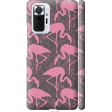 Чохол на Xiaomi Redmi Note 10 Pro Vintage-Flamingos 4171m-2297