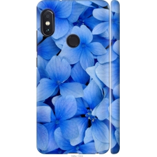 Чохол на Xiaomi Redmi Note 5 Pro Сині квіти 526m-1353