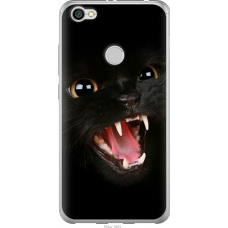 Чохол на Xiaomi Redmi Note 5A Prime Чорна кішка 932u-1063