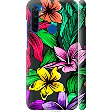 Чохол на Xiaomi Redmi Note 8T Тропічні квіти 1 4753m-1818